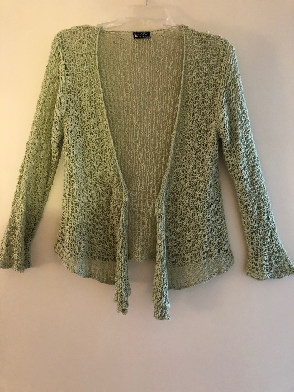 Popcorn knit shrug